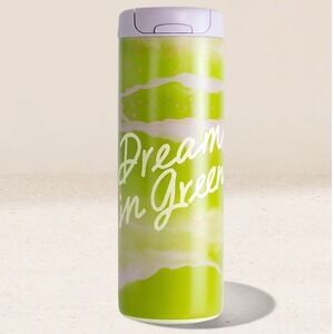 Starbucks Dream in Green Lavender Matcha Swirl 12oz Stainless Steel Tumbler NEW